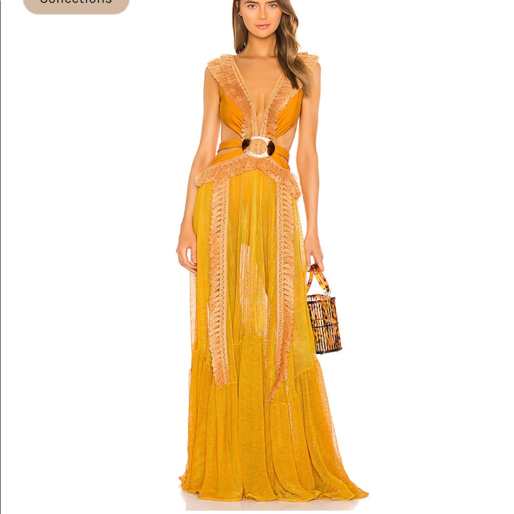 Patbo better beach fringe dress